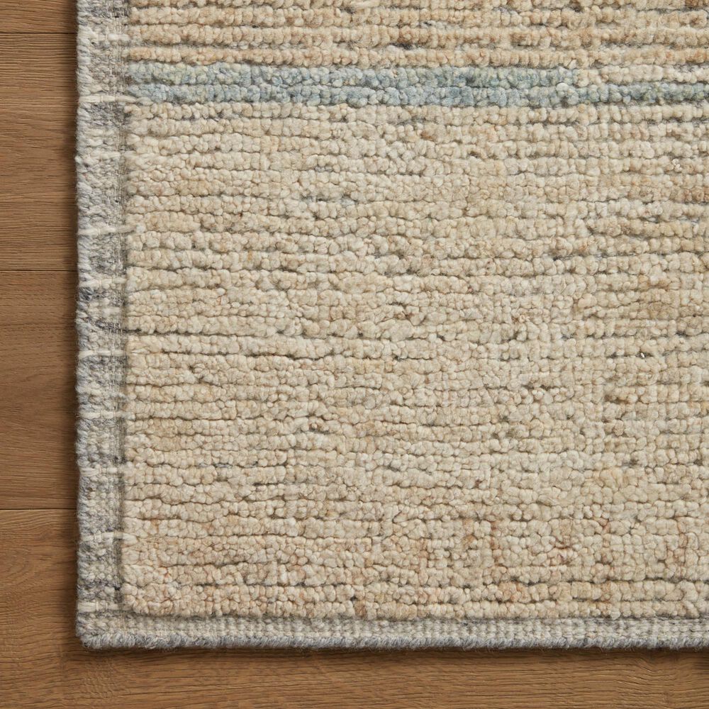 Amber Lewis x Loloi Briyana 2&#39; x 3&#39; Sky and Wheat Area Rug, , large
