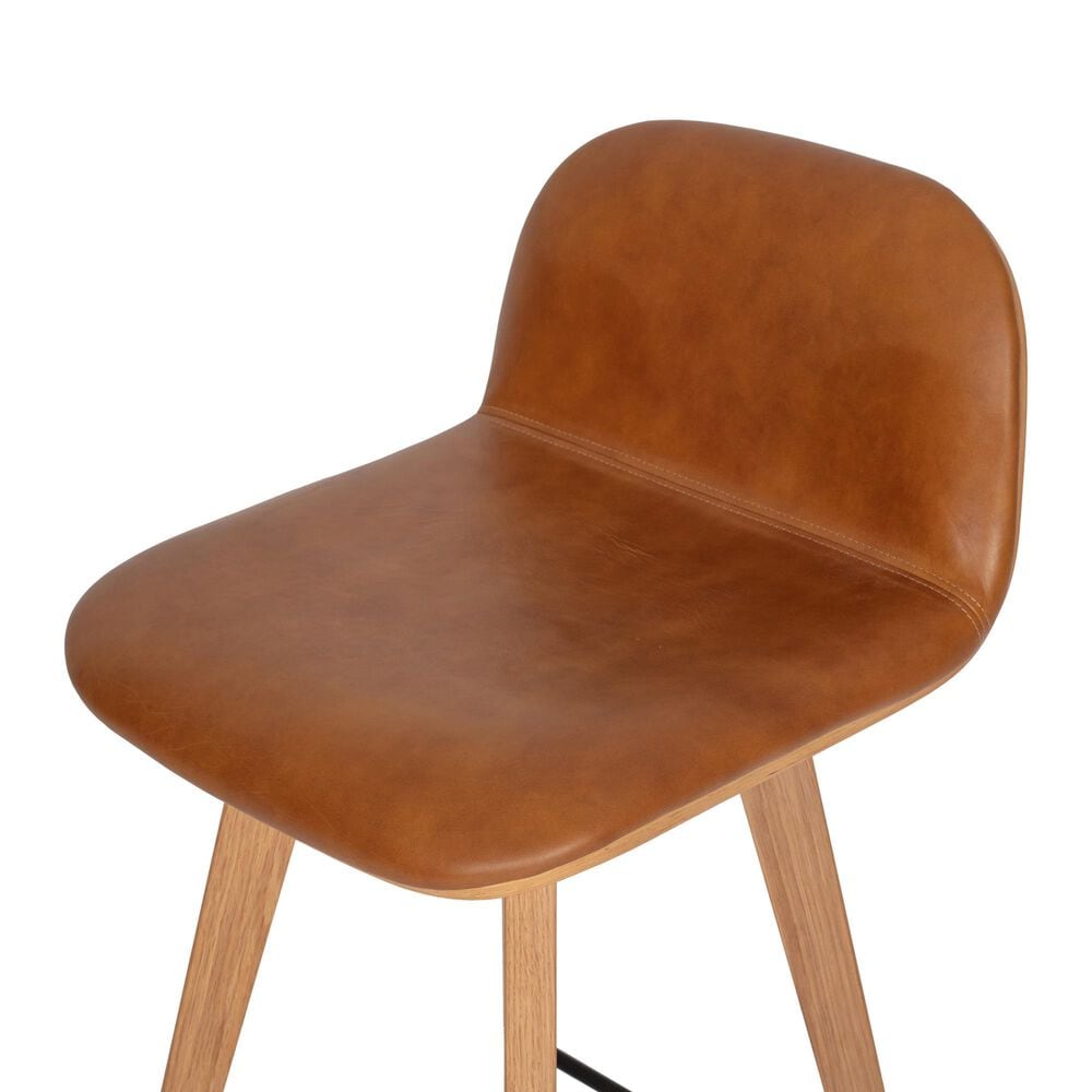 Moe&#39;s Home Collection Napoli Counter Stool in Brown, , large