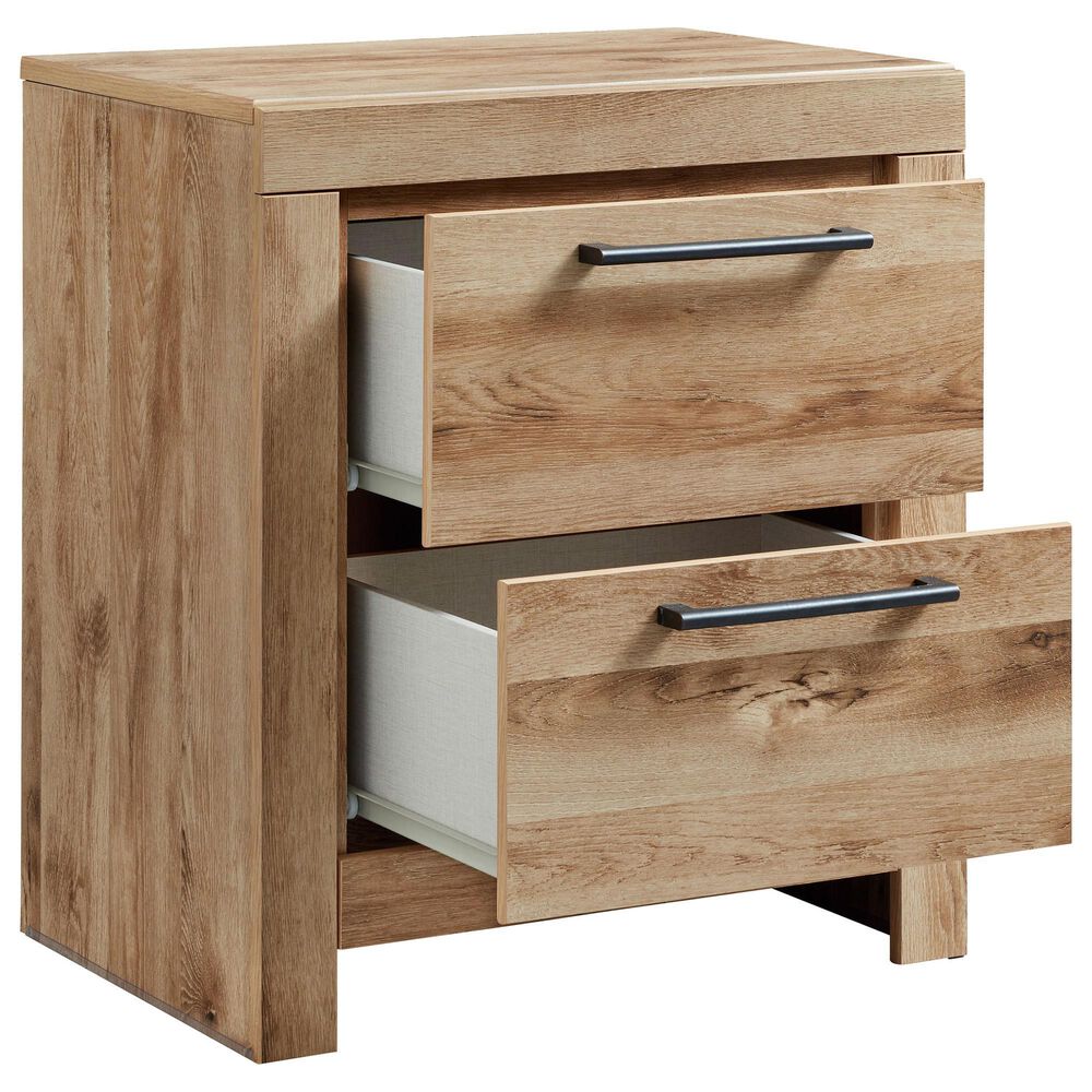Ashley Hyanna 4-Piece Twin Bedroom Set in Golden Rust Tan, , large