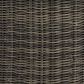 Venture Oasis Wicker Sofa with Birch Cushion in Ash Gray, , large