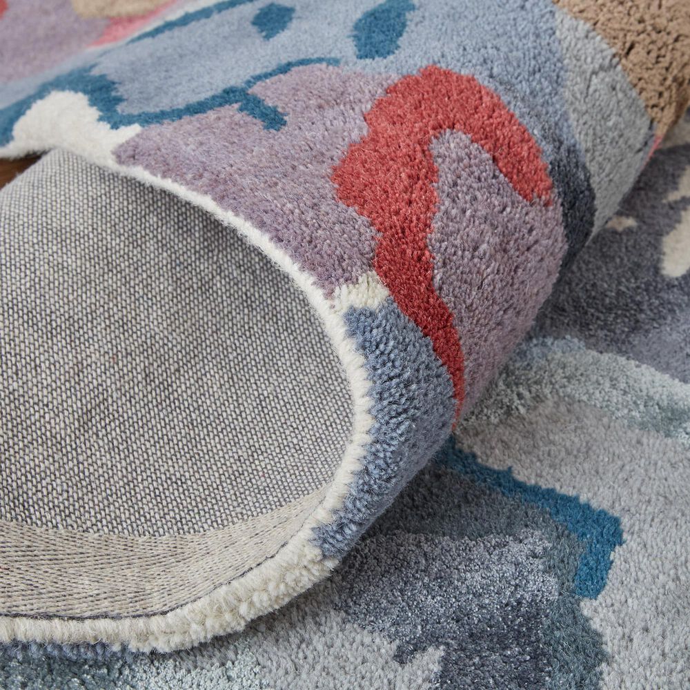 Feizy Dafney 8869F 3&#39;6&quot; x 5&#39;6&quot; Blue and Multicolor Area Rug, , large