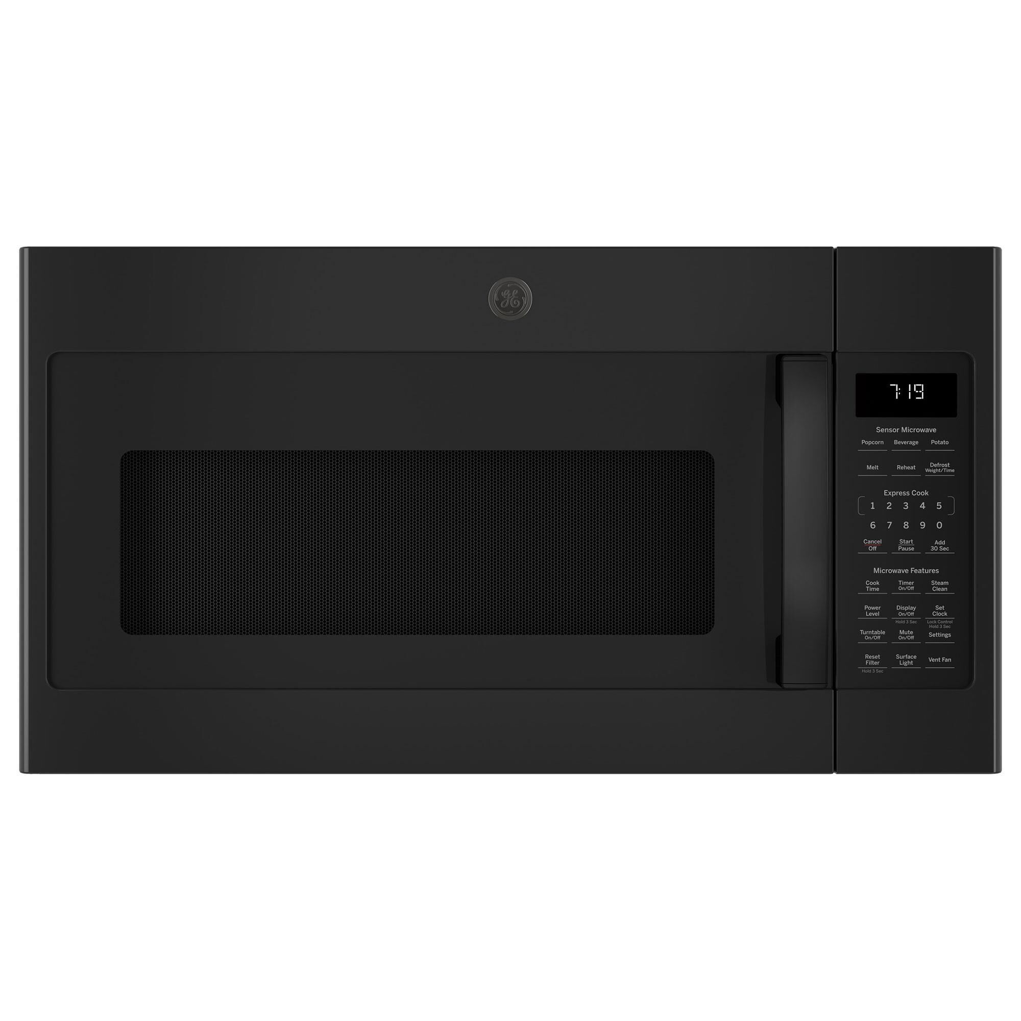 Ge oven shop black