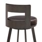 Blue River Flynn 26" Swivel Counter Stool in Brown, , large