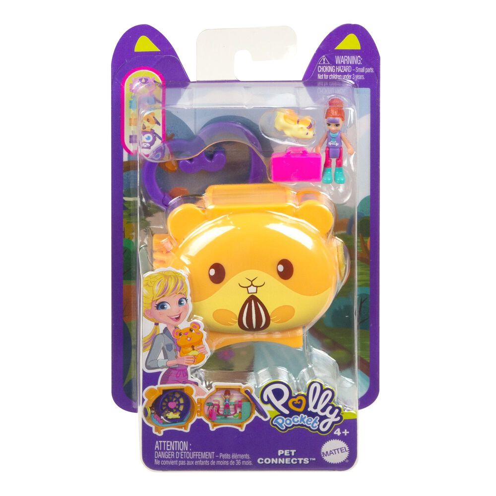 Polly Pocket Pet Connects - Hamster, , large