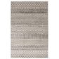 Central Oriental Corso Alvis 6"6" x 9"6" Off White and Grey Area Rug, , large