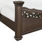 Mayberry Hill Brunswick 3-Piece King Panel Bedroom Set in Mahogany, , large