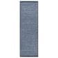Surya Yasmin 2"6" x 8" Black, Navy, Denim and Ink Blue Runner, , large