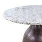 Home Trends & Design Solomon and Essex Chelsea 5-Piece Round Dining Set in Alaska White, Blackwash and Black, , large