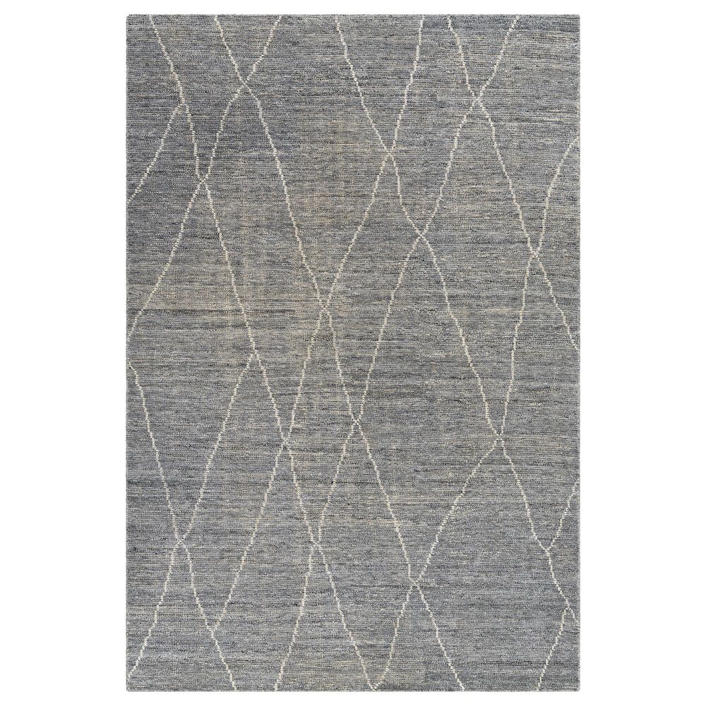 Surya Nalan 2" x 3" Charcoal, Black and Cream Area Rug, , large