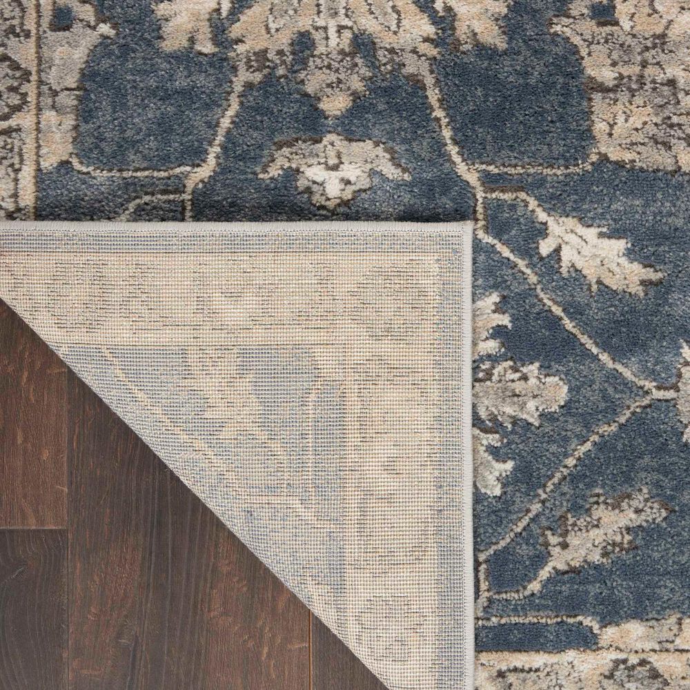 Nourison Quarry Oriental 2&#39;2&quot; x 3&#39;9&quot; Blue and Beige Area Rug, , large
