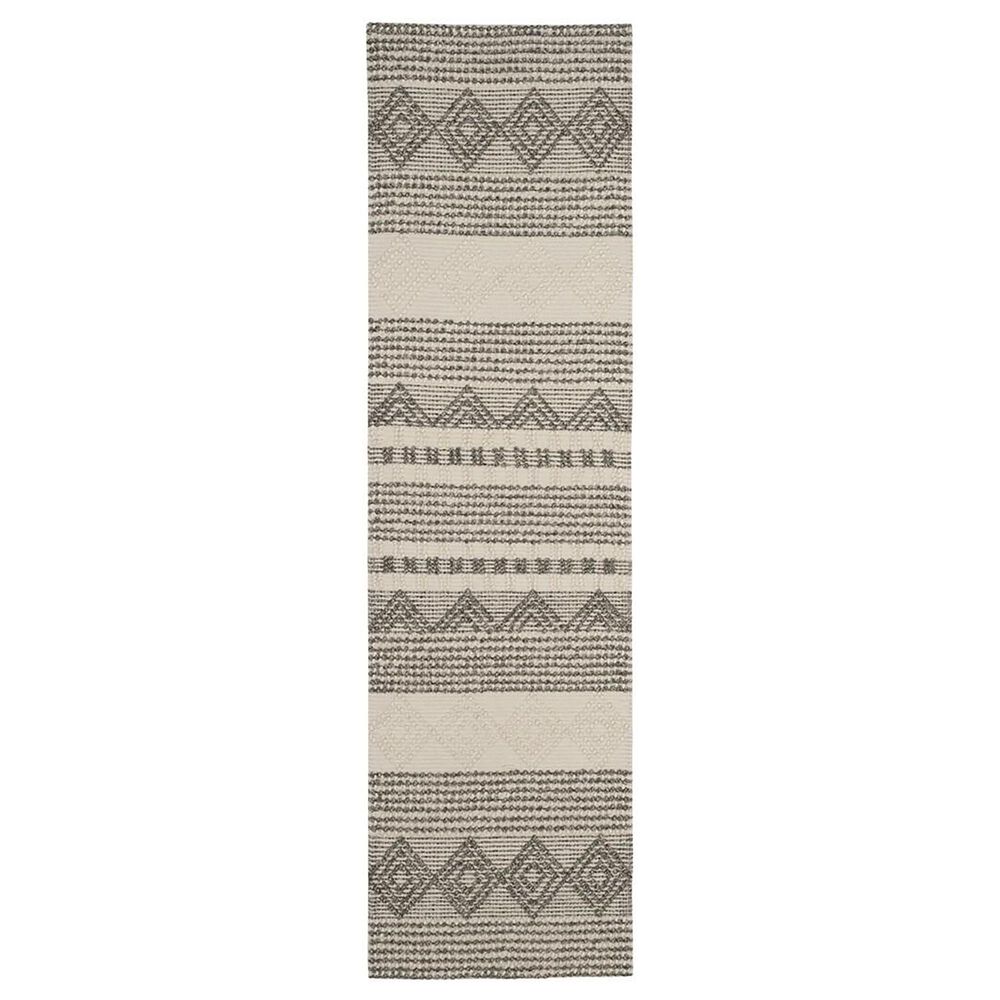 Safavieh Natura 2"3" x 14" Grey and Ivory Runner, , large