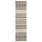 Safavieh Natura 2"3" x 14" Grey and Ivory Runner, , large