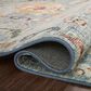 Loloi II Margot 2" x 5" Denim and Multicolor Runner, , large