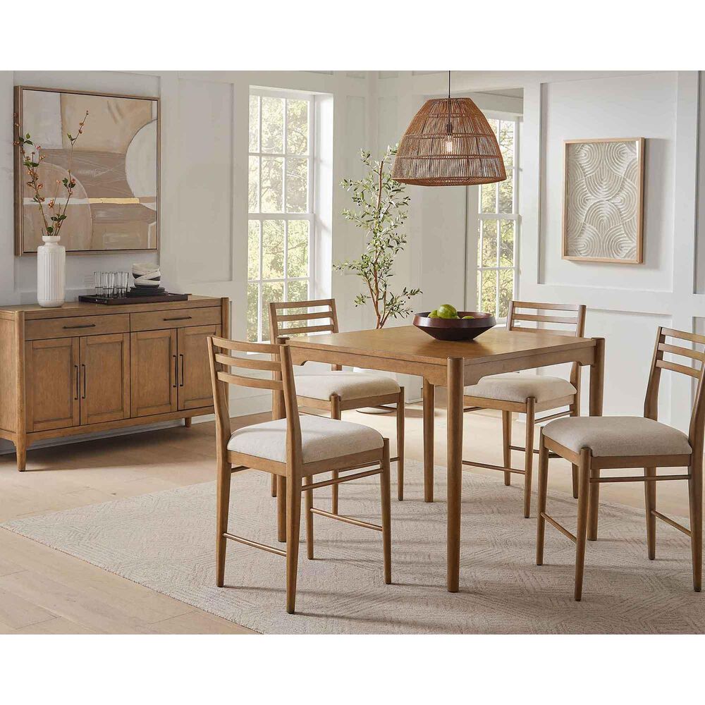 Martin Lachlan 5 Piece Counter Height Dining Set in Brown, , large