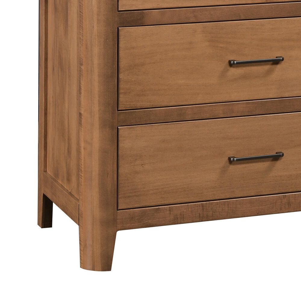 Briarwood Restful Retreat 4 Piece California King Panel Bedroom Set in Iced Coffee, , large