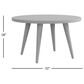 Waltham Prelude Round Cocktail Table in Walnut, , large