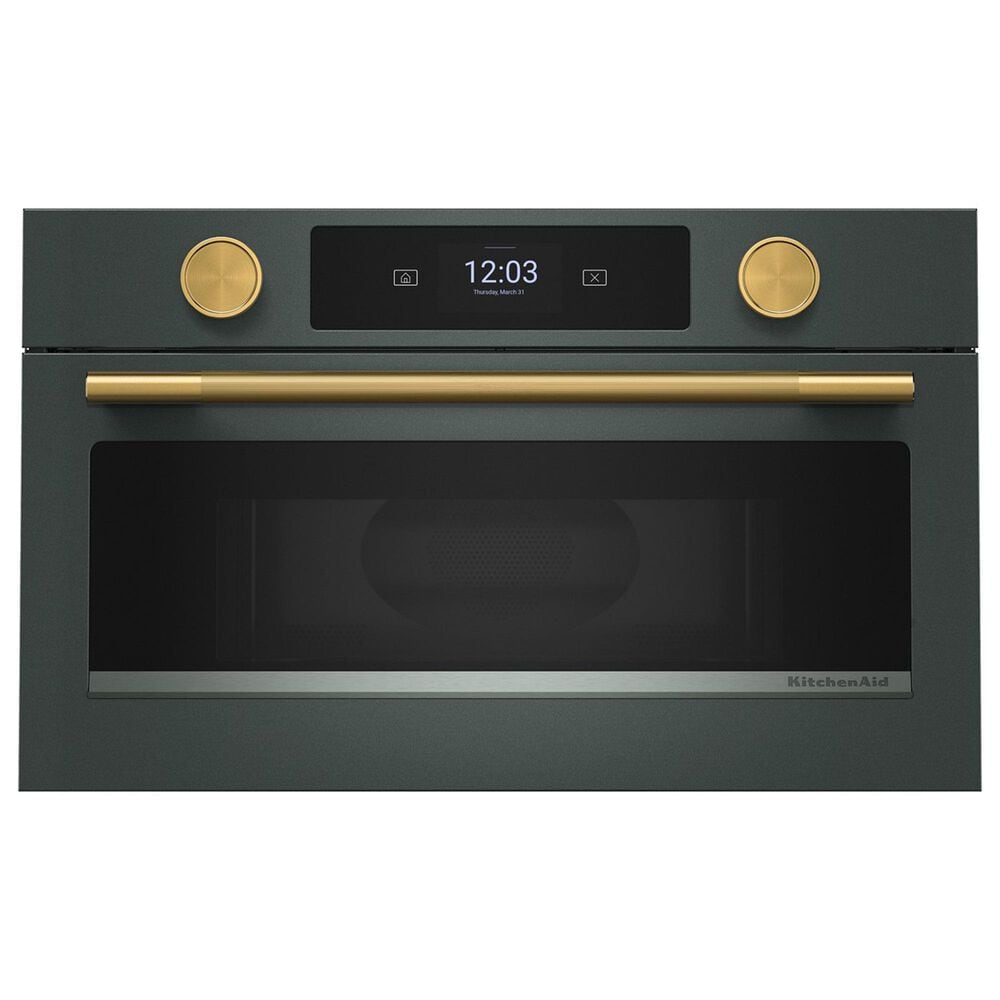 KitchenAid Handle and Knob Accessory Kit for 30&quot; Single Wall Oven and Microwave Combo Oven in Brass, , large