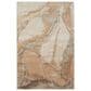 Nourison Silk Shadows 3"9" x 5"9" Beige and Silver Area Rug, , large