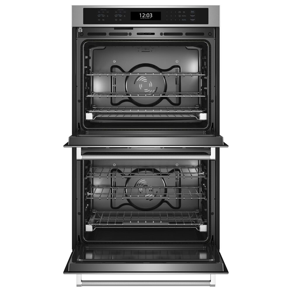 KitchenAid 2-Piece Kitchen Package with 30&quot; Double Wall Oven and Gas Cooktop in Stainless Steel, , large