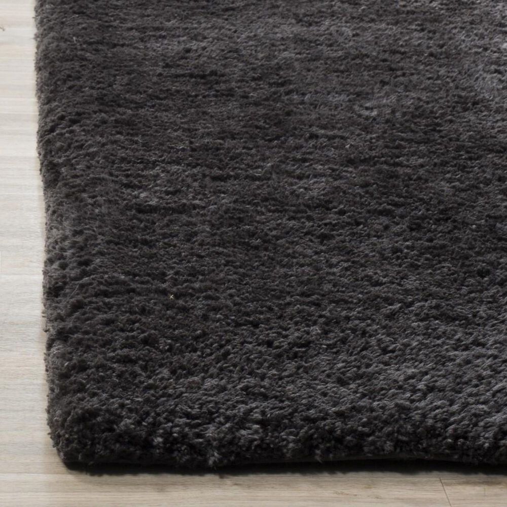 Safavieh Sheep Shag SSG120C 2&#39;6&quot; x 4&#39; Charcoal Area Rug, , large