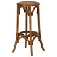 Linon Home Decor Rae Rattan Bar Stool in Rich Walnut, , large