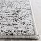 Safavieh Adirondack ADR117A 2"6" x 22" Black and Silver Runner, , large