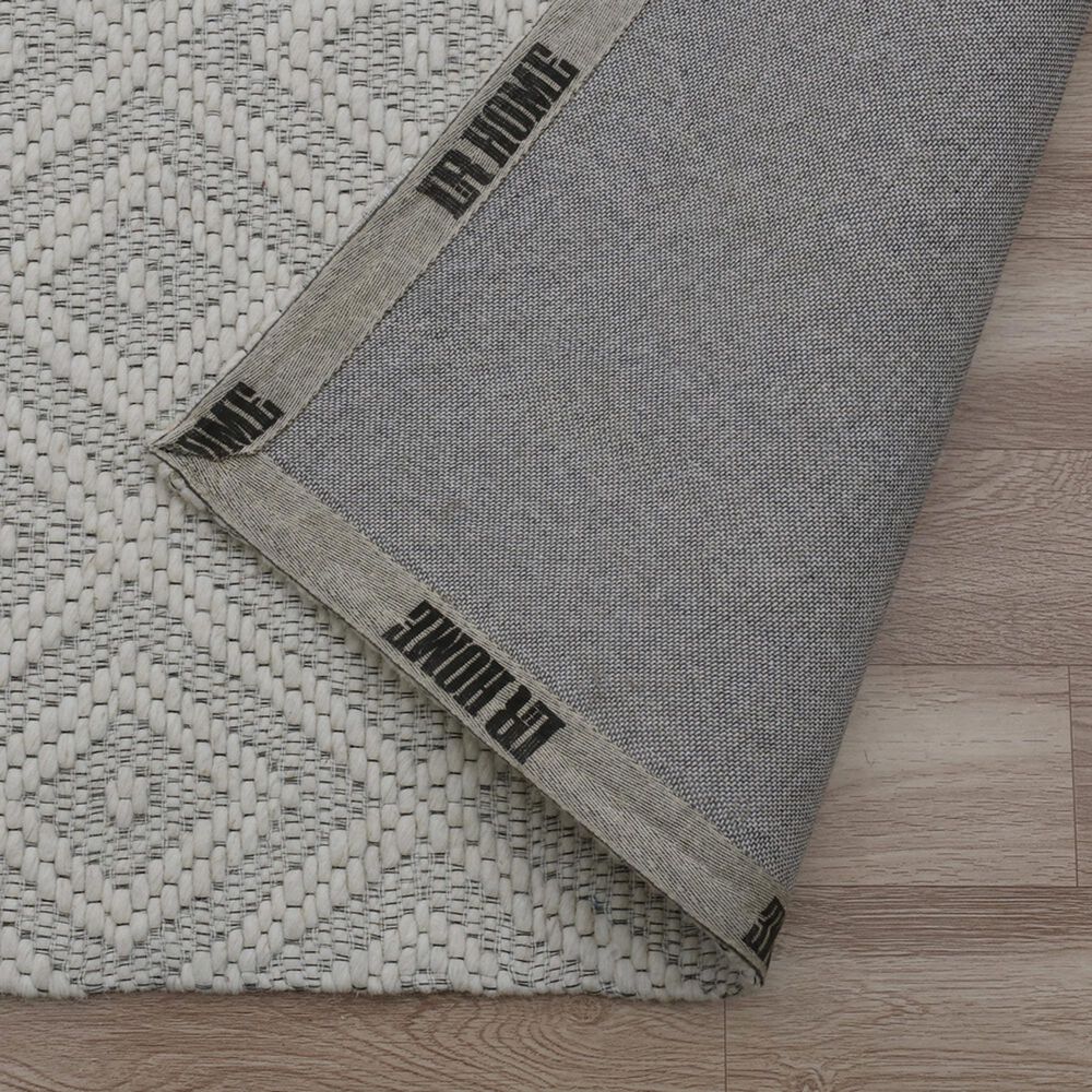 L&amp;R Resources Bergen 7&#39;9&quot; x 9&#39;9&quot; Ivory Area Rug, , large