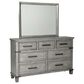 Ashley Russelyn 3 Piece Queen Bedroom Set in Gray, , large