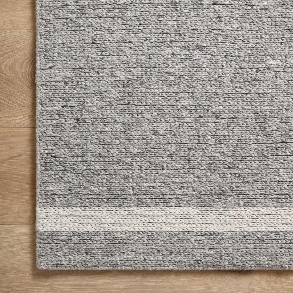 Magnolia Home Ashby 2&#39;3&quot; x 3&#39;9&quot; Slate and Ivory Area Rug, , large