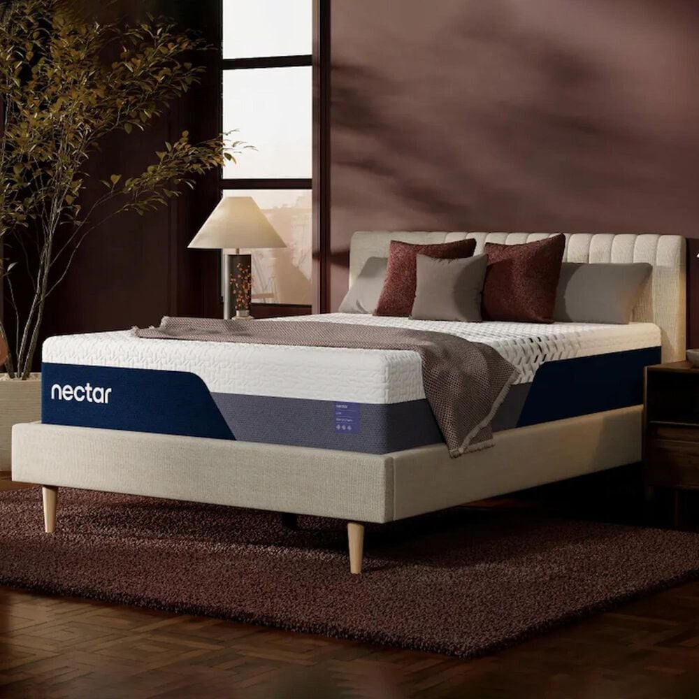Nectar Luxe Memory Foam 5.1 Medium Plush Twin XL Mattress, , large