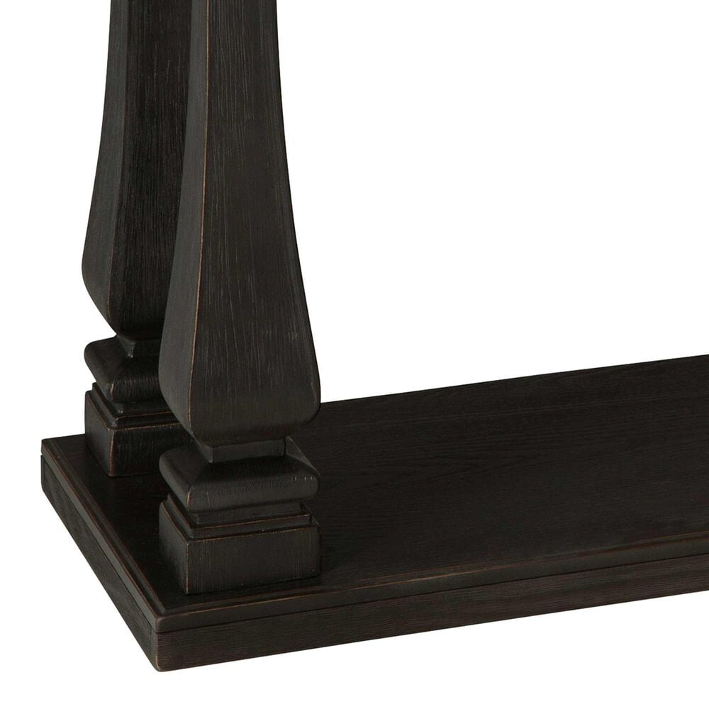 Ashley Wellturn Sofa Table in Black, , large