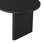 GARVEE 71" Oval Dining Table in Black - Table Only, , large