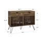 DHP Turntable Stand with Drawers in Walnut, , large