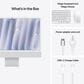 Apple 24-Inch iMac with Retina 4.5K display: Apple M4 Chip with 8-core CPU and 8-core GPU 16GB Unified Memory, 256GB SSD in Silver (Latest Model), , large
