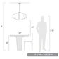 Golden Lighting Varsha 6-Light Chandelier in Matte Black, , large