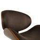 Ashley Adjustable Height Swivel Bar Stool in Dark Brown, , large