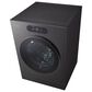 LG Studio 5.8 Cu. Ft. Smart Front Load All-In-One Washer and Dryer Combo in Brushed Black Steel, , large