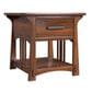 A-America Eldora End Table in Saddle Brown, , large