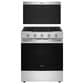 Whirlpool 2-Piece Kitchen Package with 5 Cu. Ft. Slide-in Gas Range and Over-the-Range Microwave in Fingerprint Resistant Stainless Steel, , large