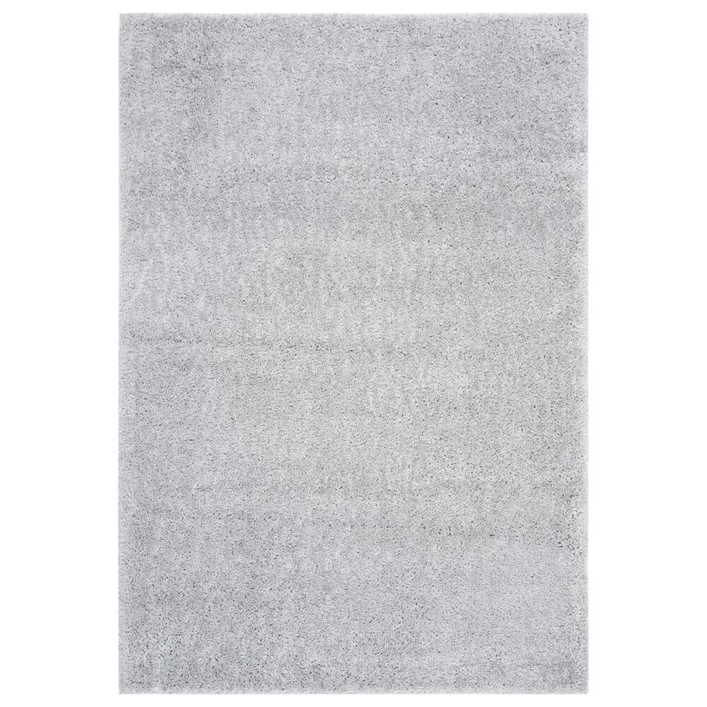 Safavieh August Shag AUG900G 6" x 9" Silver Area Rug, , large