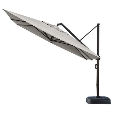RST Brands Portofino Sunbrella 10ft Resort Umbrella in Dove Grey, , large