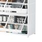 HOMLUX 5-Tier Storage Cabinet with Adjustable Shelves in White, , large