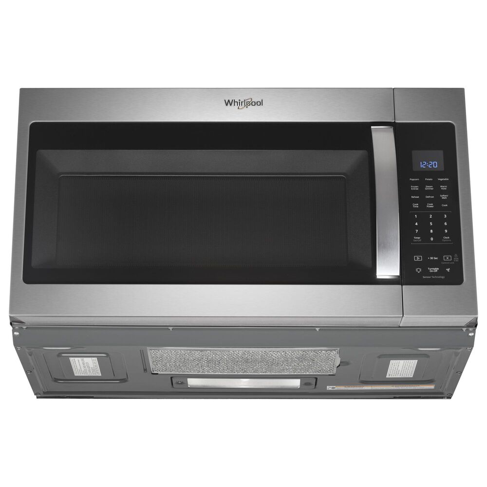 Whirlpool 1.9 Cu. Ft. Capacity Steam Microwave with Sensor Cooking in Stainless Steel, , large