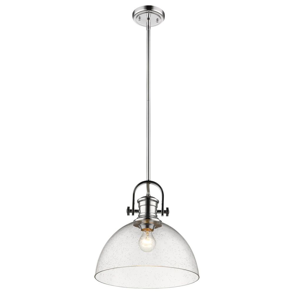 Golden Lighting Hines 1-Light Pendant in Chrome, , large