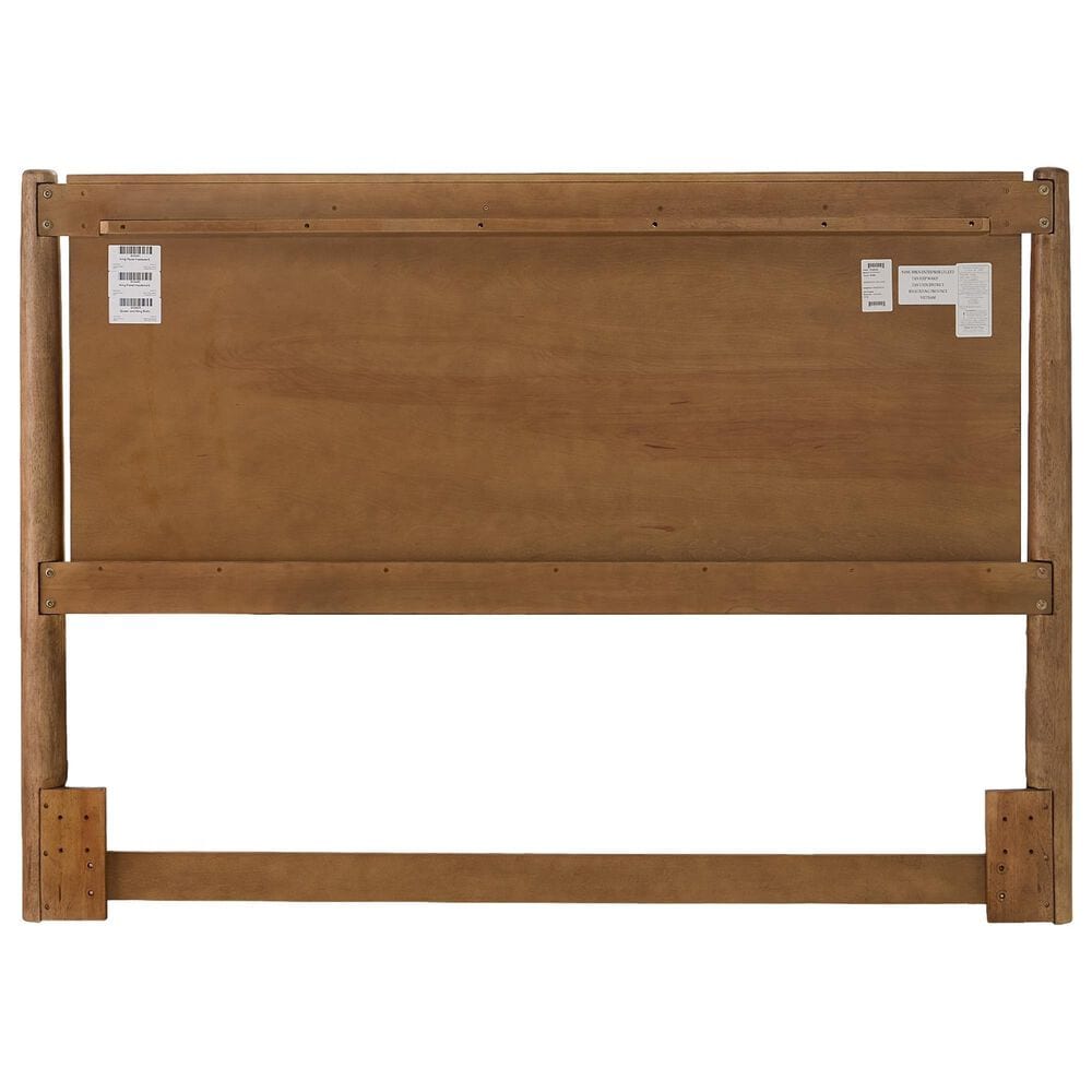 Riverside Furniture Henderson King Platform Bed in Toasted Pecan, , large