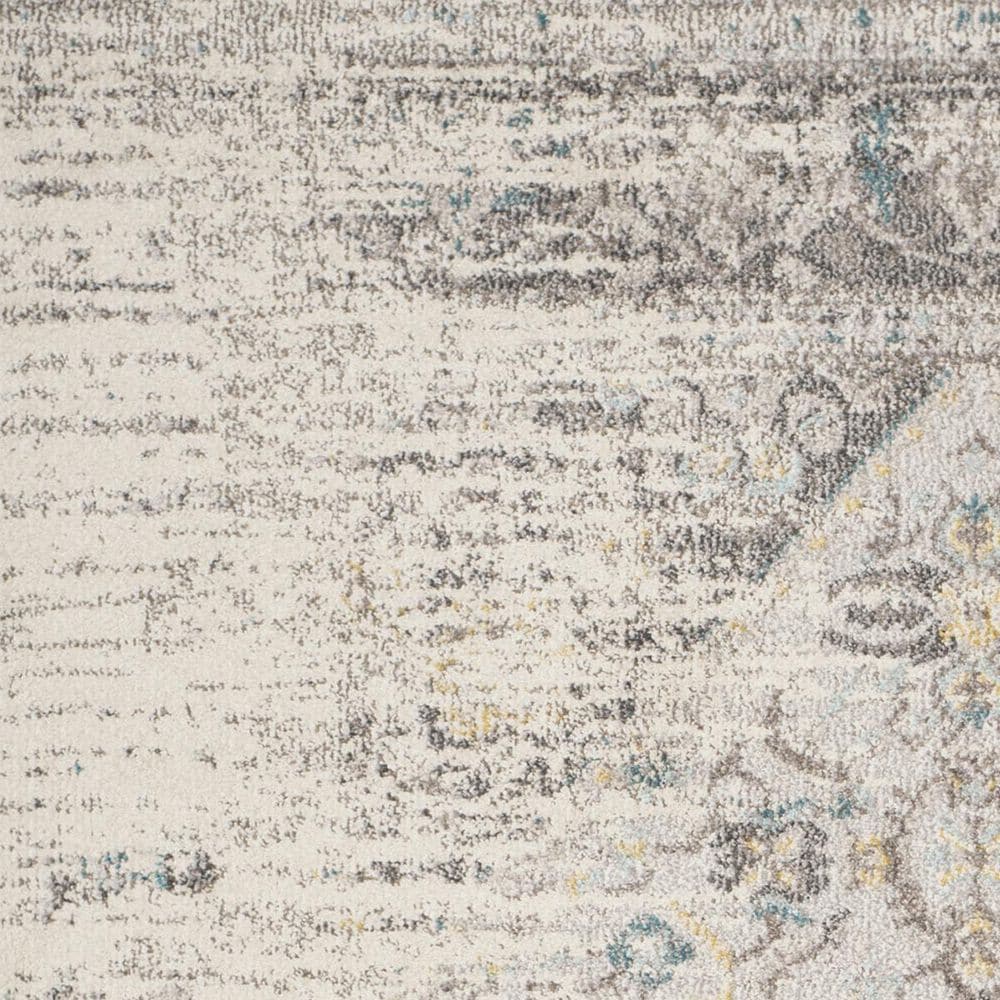 Safavieh Monaco MNC209G-26 2&#39;2&quot; x 6&#39; Grey/Multi Runner, , large