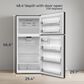 Element 18.2 Cu. Ft. Top Freezer Refrigerator in Black, , large