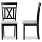 Baxton Studio Rosie Side Chair in Espresso Brown (Set of 2), , large