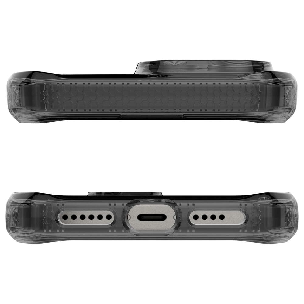 ITSkins Hybrid R Vapor MagSafe Case with Stand for Apple iPhone 16 Pro in Smoke, , large