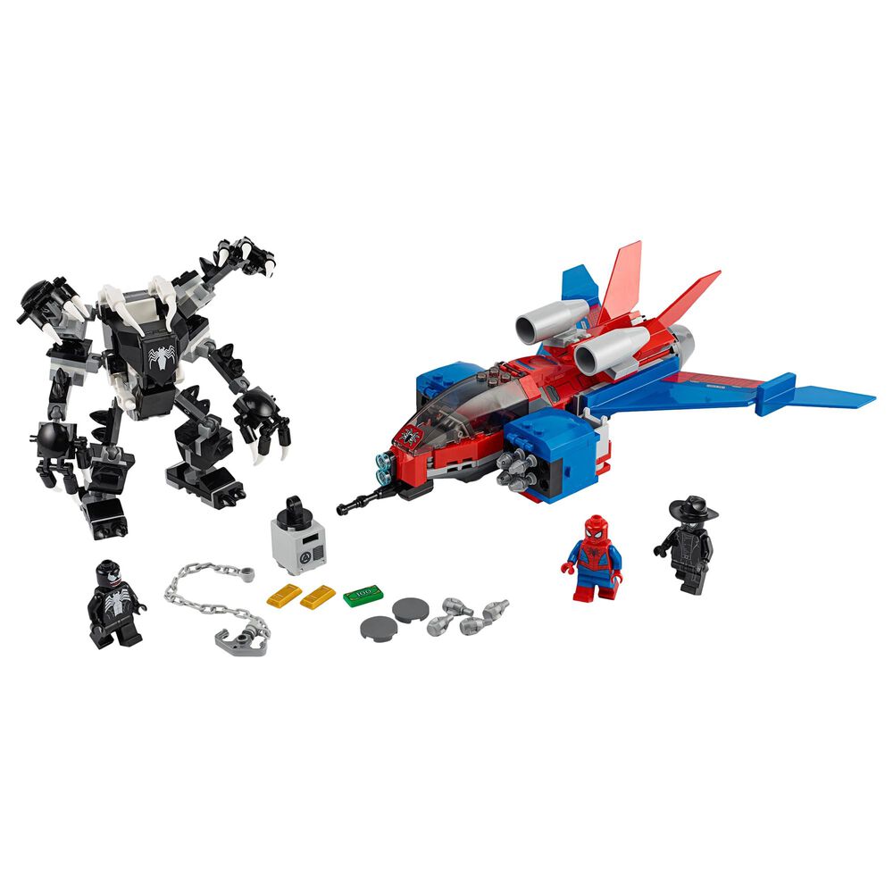 LEGO Super Heroes Spider-Jet vs. Venom Mech, , large